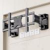 LLINVX Wall Mount TV Bracket Flush Mount Space Saving, Full Motion TV Wall Mount for 55-120 Inch TVs, Fixed TV Wall Mount, Flat Curved Screen Tilt and Swivel TV Mount view 3