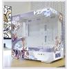 ATX Case, Computer Cases,Mid-Tower PC Gaming Case M-ATX/ITX - Front I/O USB 3.0 /Type-C Port - 270  Panoramic View Tempered Glass Panel - Includes A Themed Light Board view 1