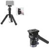 Bundle: SmallRig VT-20 Aluminum Mini Tripod with CH20 Video Head with Leveling Base view 1