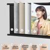 60'' HD Projection Screen, Outdoor Indoor 16:9 4:3 Projector Screen for Movie Home Backyard Theater Cinema Office Video Game, Black Wrinkle-Free Portable Projector Screen(4:3) view 3