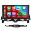 Slakerbe Android 13 Double Din Car Stereo Compatible with Honda for Accord 8th 2008-2013, 2G+32G 10" Car Stereo Radio with Wireless Carplay Android Auto GPS Navigation WiFi Mic Backup Camera view 3