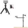 Bundle: SmallRig VT-20 Aluminum Mini Tripod with Live Desktop Camera Bracket view 1