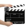 Mtlavishness R Acrylic 30X25Cm Clapperboard Director Movie Film and Television Photography Propyellow Striped Pav1Ybe (White Striped Blackboard (PAV1BBE)) view 3