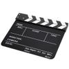 Mtlavishness R Acrylic 30X25Cm Clapperboard Director Movie Film and Television Photography Propyellow Striped Pav1Ybe (White Striped Blackboard (PAV1BBE)) view 4