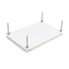 UNICRAFTALE White Rectangle Bamboo Portable Book Press Bookbinding Tool Wooden Book Press Bookbinding Paper Press for Bookbinding Supplies Flat Paper Press Machine for DIY Handmade Paper Press view 1