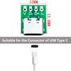 XUGERIP 10 Pcs USB 3.1 Type C Breakout Board DIY, 4 Pin 2.54mm Pitch Female Connector USB C, Type C DIY Breakout Board with PCB Converter Board view 2
