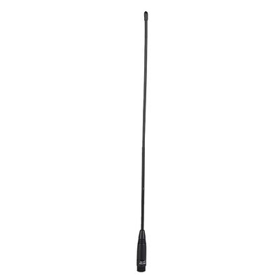 38cm SMA Male Connector Handheld Antenna, Dual Band Flexible Coiled 144/430MHz Frequency, for Most Walkie Talkies with SMA Male Connector