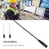 38cm SMA Male Connector Handheld Antenna, Dual Band Flexible Coiled 144/430MHz Frequency, for Most Walkie Talkies with SMA Male Connector view 4