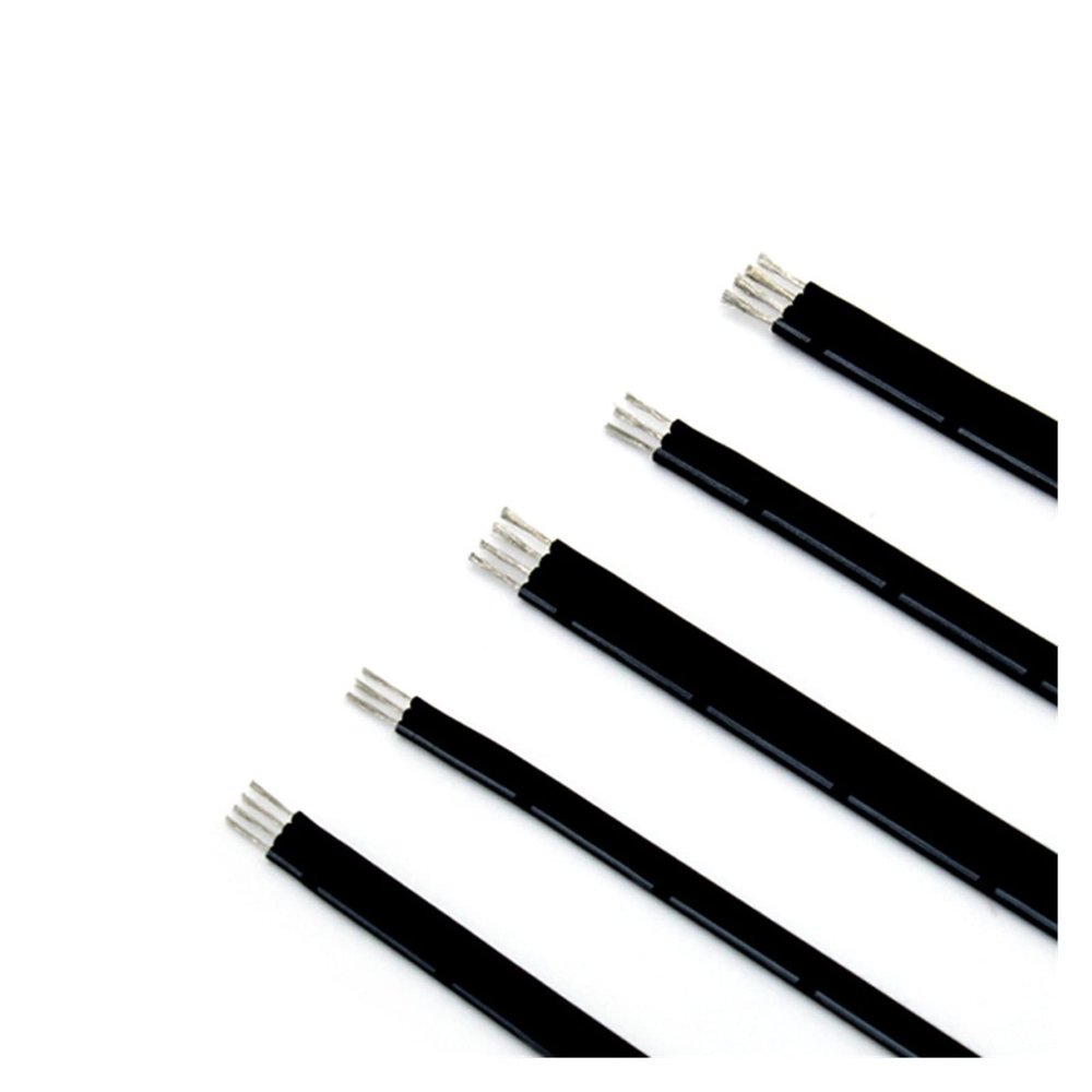 10meters Multi-core Parallel Silicone Wire 2P 3P 4P 5P 6P 8P 30awg 26 28 24 22 20AWG High Temperature Resistant Soft Cable(3p 10 Meters,22 AWG)
