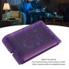 XUMIUZIY Game Cassette, 3000 in 1, 8GB Memory Card, Supports MD1/MD2/MD3/CD/X/32X, Genesis/MegaDrive/Master System/32X Games, Transparent Violet view 2