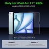 3x Soft Pet Film Screen Protector for Apple iPad Air 11'' 6th Gen 2024 2025 Bulk Guard view 2