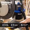 DieHard 2.5-Gallon 2.5 HP Wet/Dry Vacuum view 3