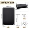 UNICRAFTALE Wooden Book Press Bookbinding Paper Press for Bookbinding Supplies Black Rectangle Bamboo Portable Book Press Bookbinding Tool Flat Paper Press Machine for DIY Handmade Paper Press view 2