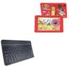 BoxWave Keyboard Compatible with Contixo K80 Kids Tablet (8 in) - SlimKeys Bluetooth Keyboard, Portable Thin with Chiclet-Style Keys - Jet Black view 1