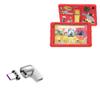 BoxWave Adapter Compatible with Contixo K80 Kids Tablet (8 in) - MagnetoSnap PD Angle Adapter, Magnetic Charging Connector Device Saver - Metallic Silver view 1