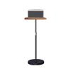 Speaker Stands,Floor-Standing Retractable Speaker Stands,Home Theater Surround Sound Stands,Easy to Assemble,Suitable for Home,Office,Theater view 2