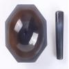Agate Mortar, Laboratory Grinding Bowl [Including Stick], Inner Diameter 40mm, Outer Diameter 52mm, Depth 12mm (Sending Spoon+Brush) view 1