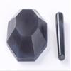 Agate Mortar, Laboratory Grinding Bowl [Including Stick], Inner Diameter 40mm, Outer Diameter 52mm, Depth 12mm (Sending Spoon+Brush) view 3