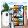 Action Camera for Cats and Dogs, Sports, 4K 30FPS 256GB 120 Wide Angle Mini Body Camera for Pets, Dog Tracker Camera Collar Outdoor, Indoor, Birthday Gift for Pets view 2