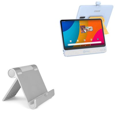 BoxWave Stand and Mount Compatible with Contixo A3 Tablet (15.6 in) - VersaView Aluminum Stand, Portable, Multi Angle Viewing Sturdy