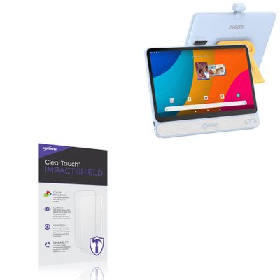 BoxWave Screen Protector Compatible with Contixo A3 Tablet (15.6 in) - ClearTouch ImpactShield (2-Pack), Impenetrable Screen Protector Flexible Film