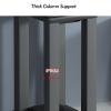 YLQFGUVWK Speaker Stands,Wooden Surround Speaker Stands, Floor-Standing Universal Speaker Stands,Easy to Assemble,Suitable for Home Offices,Theaters(Style 2) view 3