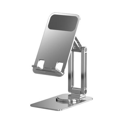 Adjustable Mobile Phone Holder with Non-Slip Base and Convenient Charging Port for All Smartphones