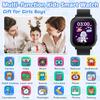Waterproof Smart Watch for Kids with 32 Games Dual Camera Video Habit Tracking Music Player Pedometer Screen Protectors Lanyard, HD Touchscreen Kids Smart Watch Toy Birthday Gift for 3-12 Year Old view 2