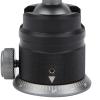 Tripod Ball Head, Ball Head with 1/4in Screw Black Aluminum Alloy 360 Degree Rotatable Small Ball Head for Camera Tripod Light Stands Flash view 4