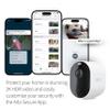 Arlo Pro 5S Spotlight Security Camera 2K HDR | Outdoor | Wireless | Dual-Band Wi-Fi Connects to Strongest Network|12X Zoom, 2-Way Audio, Color Night Vision,Live Stream(White, 2 Cameras) view 4