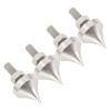 HiFi Speaker Spike 4Pcs, Stainless Steel, Shockproof Stand Feet Pads, for Speakers, Amplifiers, CD DVD Players, M8 view 1