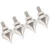 HiFi Speaker Spike 4Pcs, Stainless Steel, Shockproof Stand Feet Pads, for Speakers, Amplifiers, CD DVD Players, M8 view 4