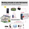 4000W 5000W 6000W 8000W Power Inverter, DC 12V 24V 48V 60V to AC 110V 220V Voltage Converter, Pure Sine Wave Power Inverter, Vehicle Power Converter, for RV/Truck/Car/Emergency/Solar ,6000W-24V view 3