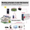 4000W 5000W 6000W 8000W Power Inverter, DC 12V 24V 48V 60V to AC 110V 220V Voltage Converter, Pure Sine Wave Power Inverter, Vehicle Power Converter, for RV/Truck/Car/Emergency/Solar ,5000W-48V view 3