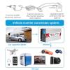 4000W 5000W 6000W 8000W Power Inverter, DC 12V 24V 48V 60V to AC 110V 220V Voltage Converter, Pure Sine Wave Power Inverter, Vehicle Power Converter, for RV/Truck/Car/Emergency/Solar ,4000W-24V view 4