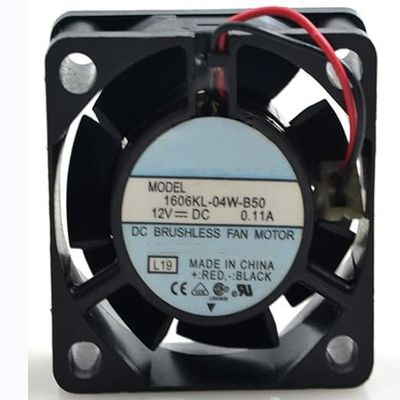 1606KL-04W-B50 4CM 40X40X15MM 12V 0.11A 1.32W 34DBA 2-Wire Cooling Fan