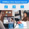 2024 WiFi Extender Signal Booster for Home, Long Range Up to 4500 sq.ft and 30+ Devices,Internet Repeater with Ethernet Port,WiFi Amplifier Easy Setup view 4