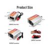 ZDIEVYPP Inverter 200W 400W 600W Modified Inverter DC 12V to AC 220V 50Hz with USB Charger Converter(400W) view 4