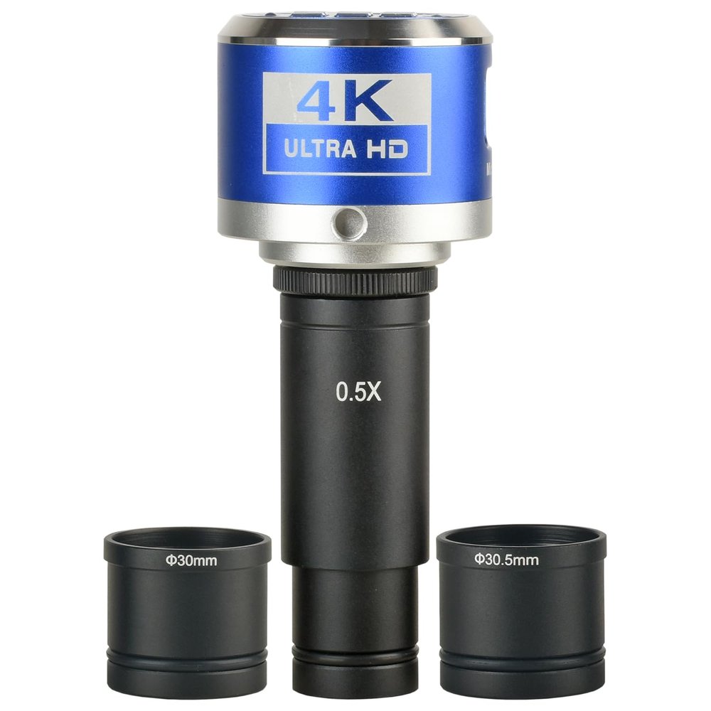 KOPPACE 4K Microscope Industrial Camera HDMI/Type-C Output,with 23.2mm to 30 and 30.5mm Interface Electronic Eyepiece