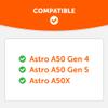 WC BandZ A50 - Headband Kit for Astro A50 Gen 4, Gen 5 & A50X view 2