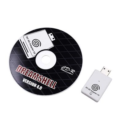 WOEIFGV The Card Reader Adapter + with DreamShell_Boot_Loader for Dreamshell V4.0 Game Consoles