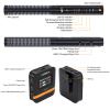 COMICA VM40 2.4G Wireless Shotgun Microphone for Camera,Smartphone and PC,Super Cardioid Mic Support One-Key Denoise with APP Control for Video Recording, Filmmakers, Vloggers view 2