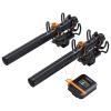 comica VM40 Combo Shotgun Microphone,Super Cardioid Dual-Channel Wireless Mic for Camera,Smartphone and PC view 2