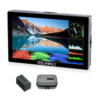 FEELWORLD P6X 5.5" 1000nit FHD Touch Aluminium Field DSLR Camera Monitor