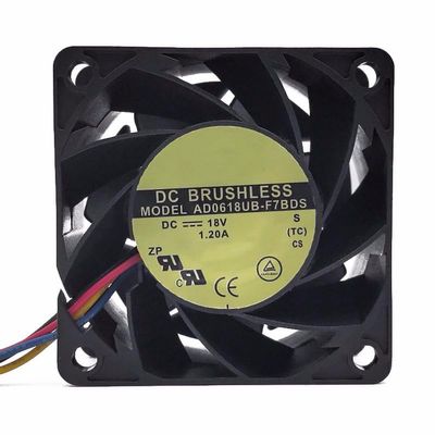 for AD0618UB-F7BDS 6038 18V 1.2A Inverter Chassis Power Supply Cooling Fan 6CM