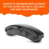WC BandZ A50 - Upgraded Headband Replacement Kit for Astro A50 Gen 4, Gen 5, & A50X by Wicked Cushions | Enhanced Comfort, Style & Easy Installation | Black Camo view 4