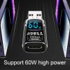 BOSTYY Highly Speed USB C to USB3.2 Adapter USB C to USB Adapter 10Gbps Data Transfer 36W Charging for USB C Devices Smartphone view 4