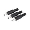 10/5PCS DC Power Male 3.5mm X 1.3mm DC Power Jack Connector 3.5 * 1.3mm Male Socket Mount Plugs 1A 30V Black Connector(5pcs) view 1