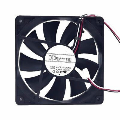 for 4710KL-05W-B59 12025 12CM 24V 0.38A 3-Wire Detection Frequency Converter Fan