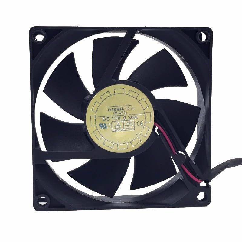 for D80BH-12 12V 0.18A 8cm 8025 Chassis Power Supply Fan Mute